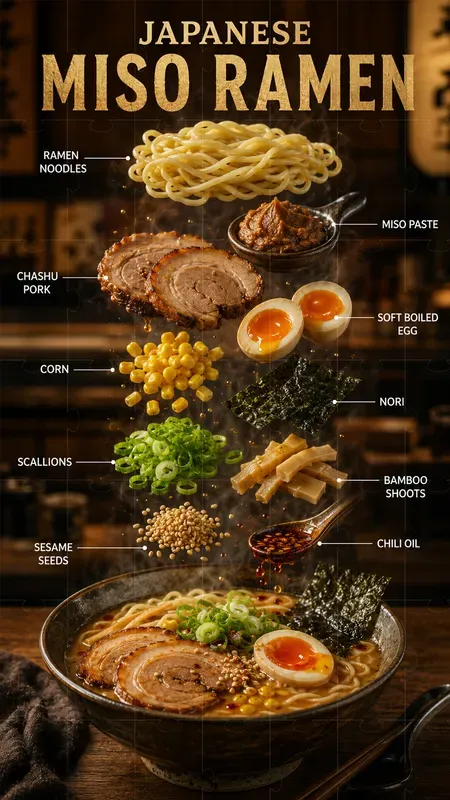 Exploded Recipe Infographic Posters