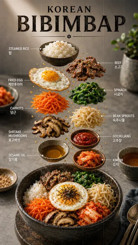 Exploded Recipe Infographic Posters