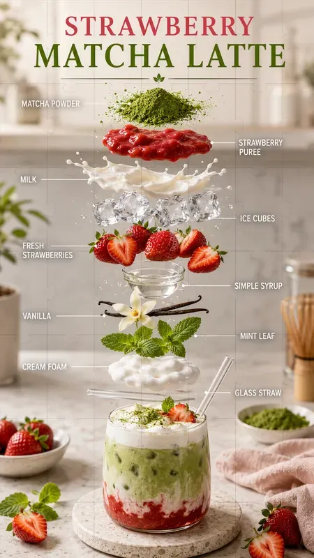 Exploded Recipe Infographic Posters