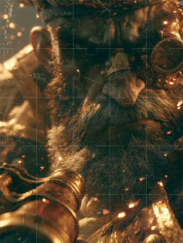 Cybernetic Character Showcase Frameworks
