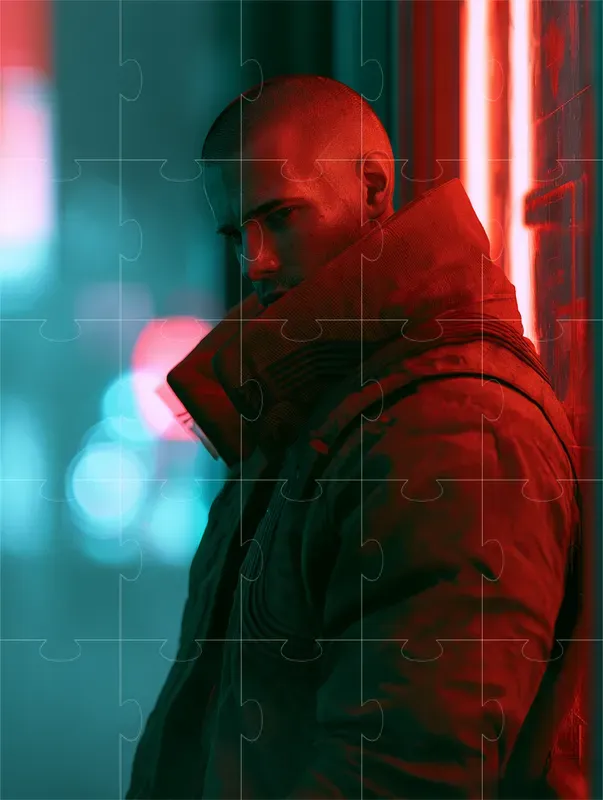 Cybernetic Character Showcase Frameworks