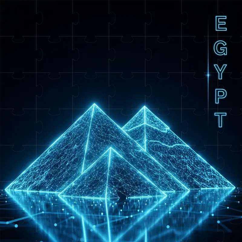 Neon World Landmarks Reimagined