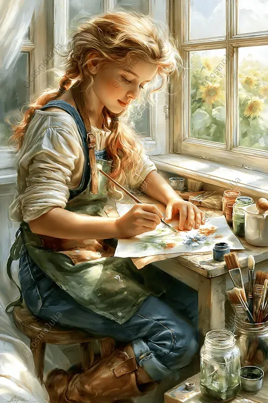 Cozy Watercolor Home Moments