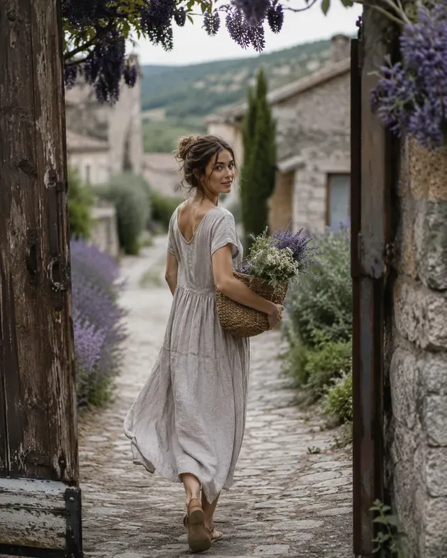 Rustic Village Life Portrait Photos