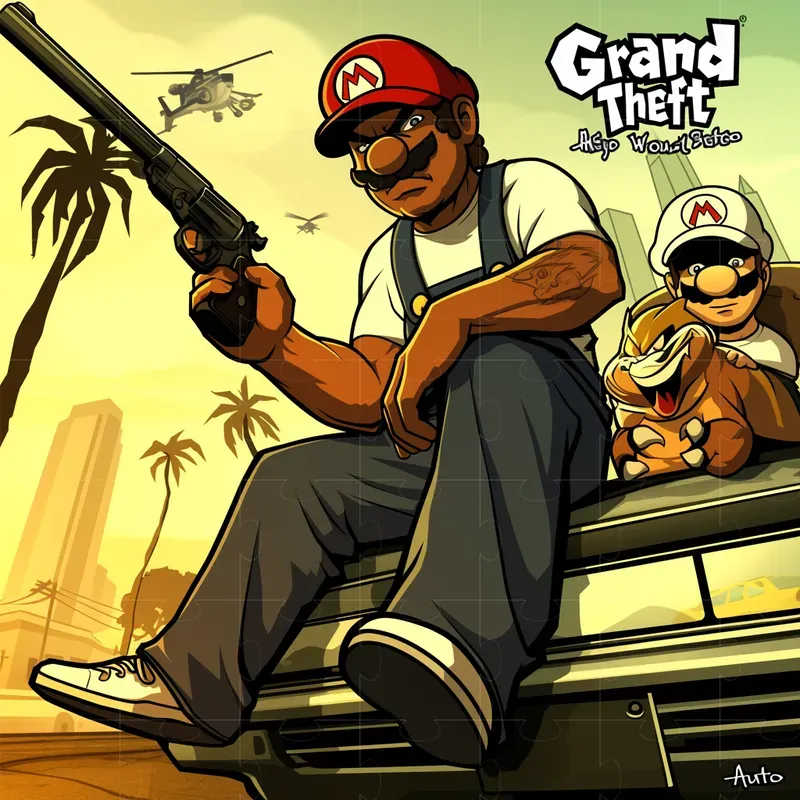 Grand Theft Auto San Andreas Parodies