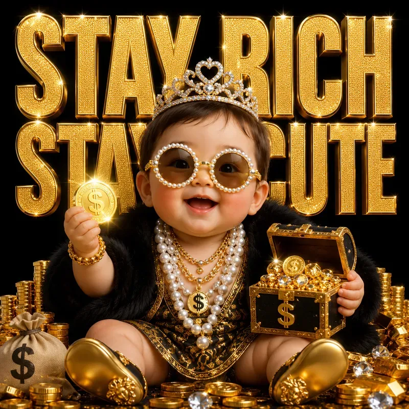 Cute Baby Quote Poster Generator