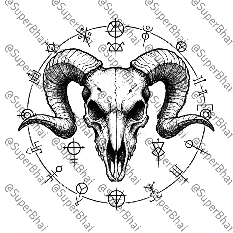 Occult Ink Sketch Generator