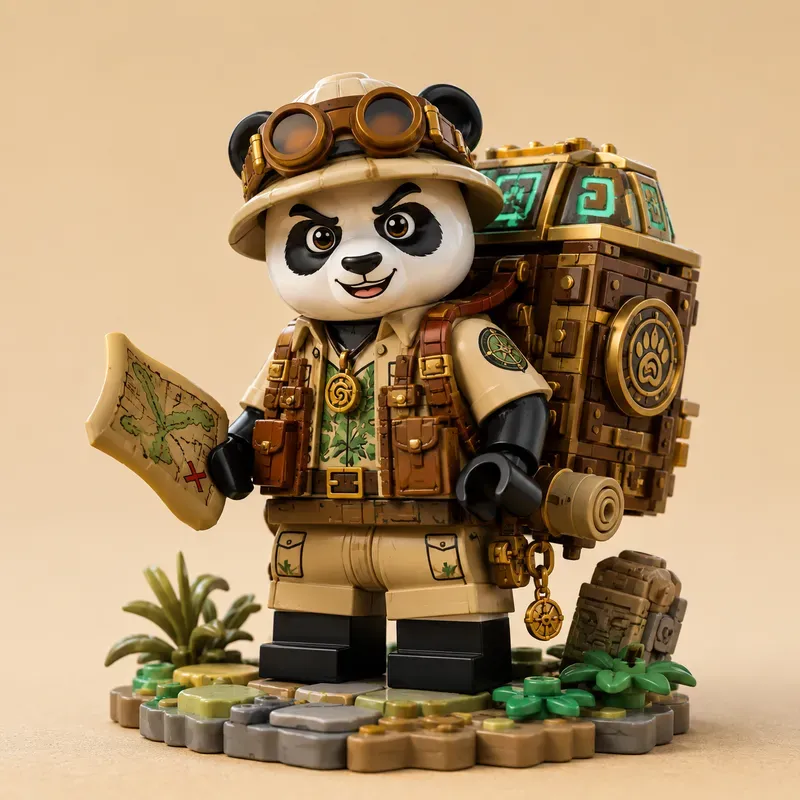 Lego Treasure Hunter Characters