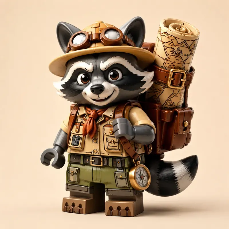 Lego Treasure Hunter Characters
