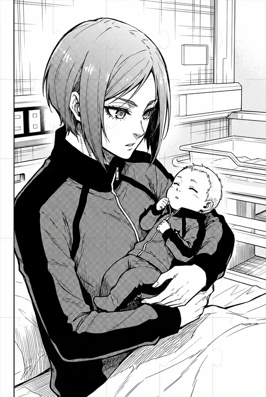 Yusuke Nomura Style Blue Lock Manga Art