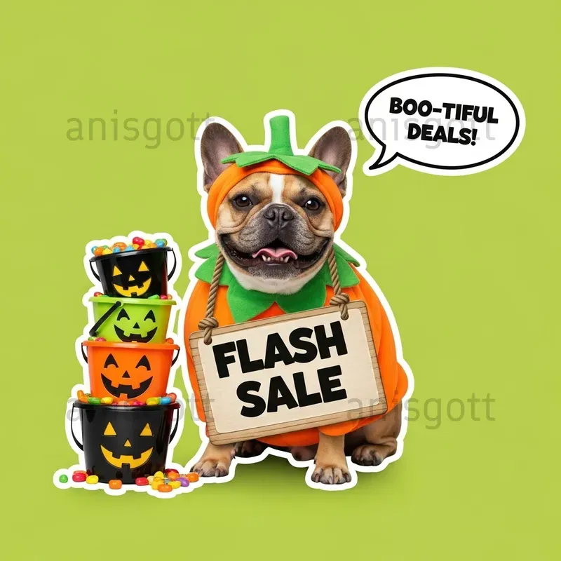 Spooky Animal Portraits Hanging Signs