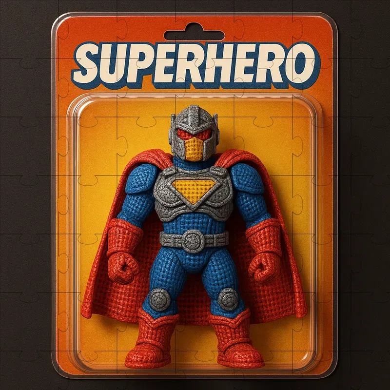 Mesh Toy Action Figures