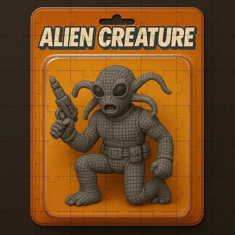 Mesh Toy Action Figures