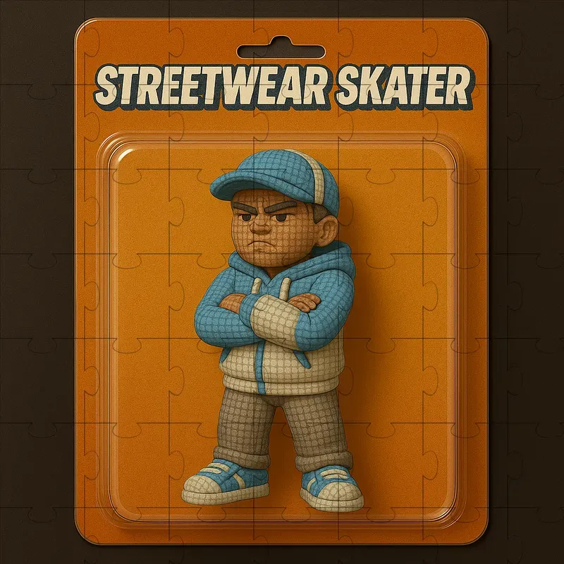 Mesh Toy Action Figures