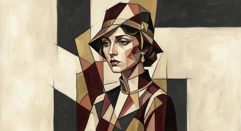Contemporary Cubist Art Generator