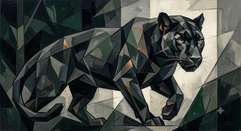 Contemporary Cubist Art Generator