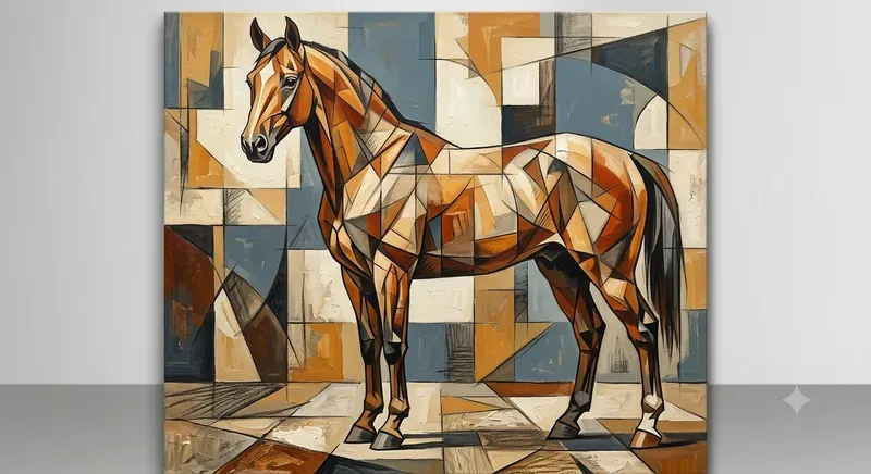 Contemporary Cubist Art Generator