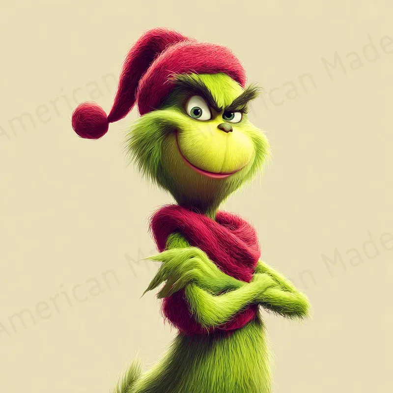 Iconic Grinch Svg Clipart Generator
