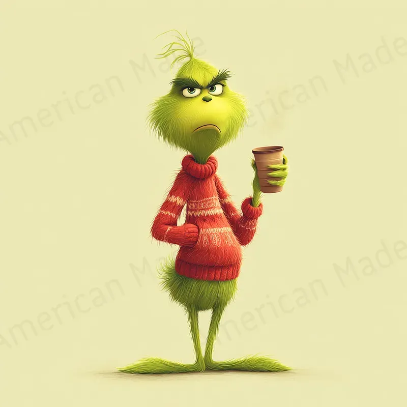 Iconic Grinch Svg Clipart Generator