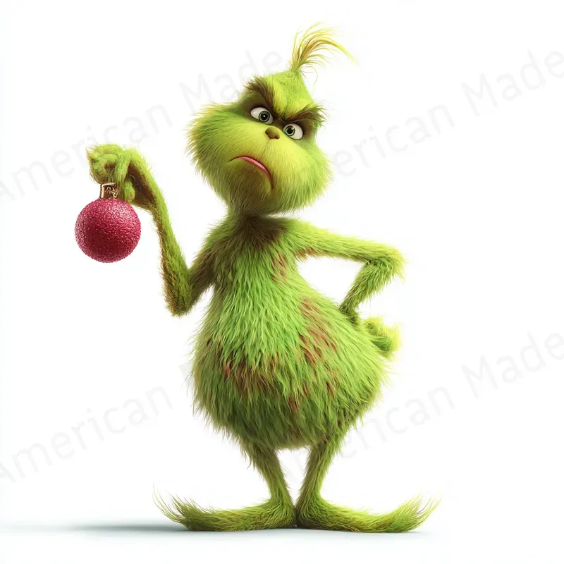 Iconic Grinch Svg Clipart Generator