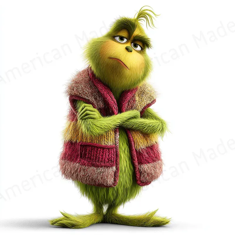 Iconic Grinch Svg Clipart Generator
