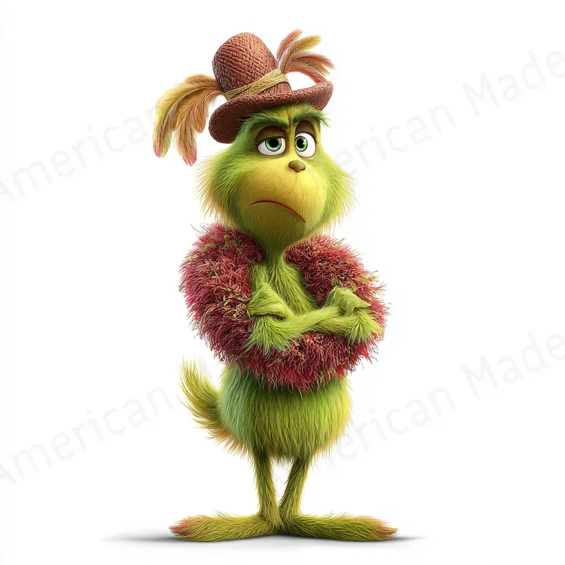 Iconic Grinch Svg Clipart Generator