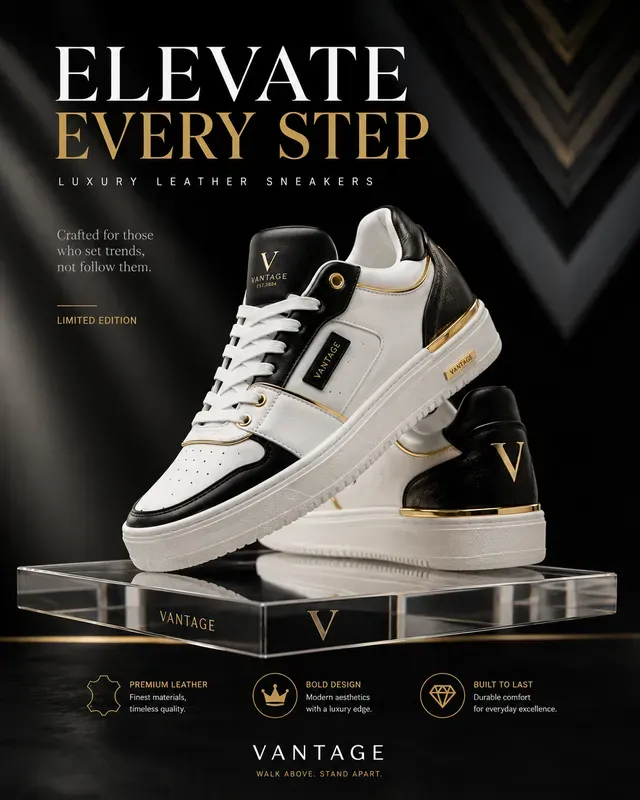 Sneaker Ad Poster Creators