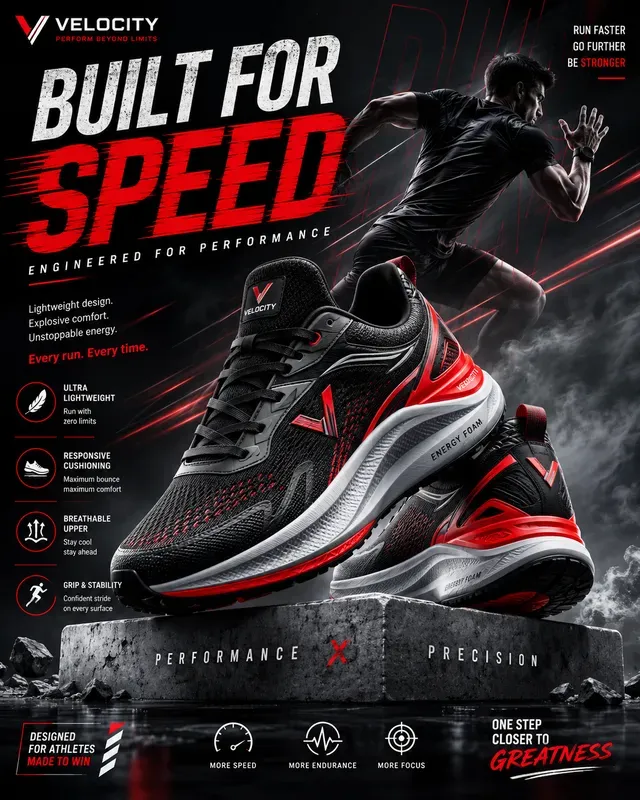 Sneaker Ad Poster Creators