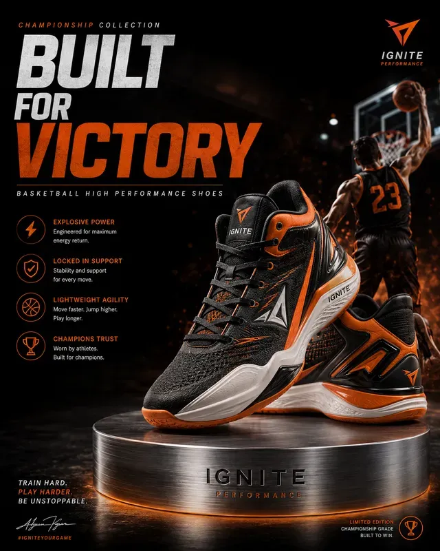 Sneaker Ad Poster Creators