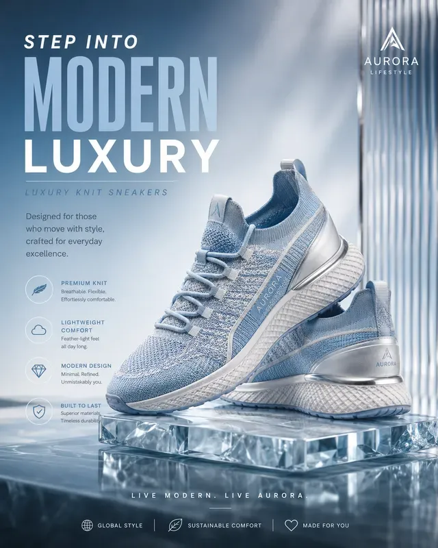 Sneaker Ad Poster Creators