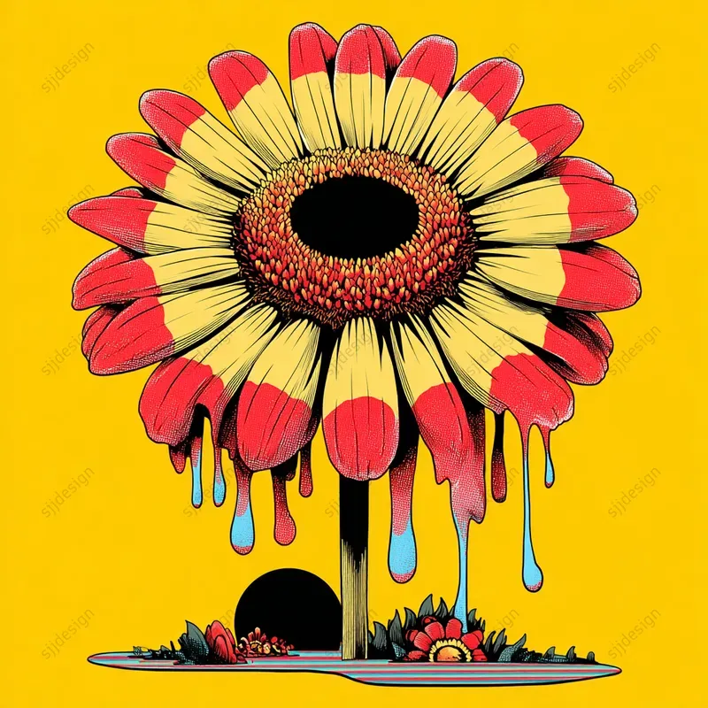 Bold Drip Pop Illustrations
