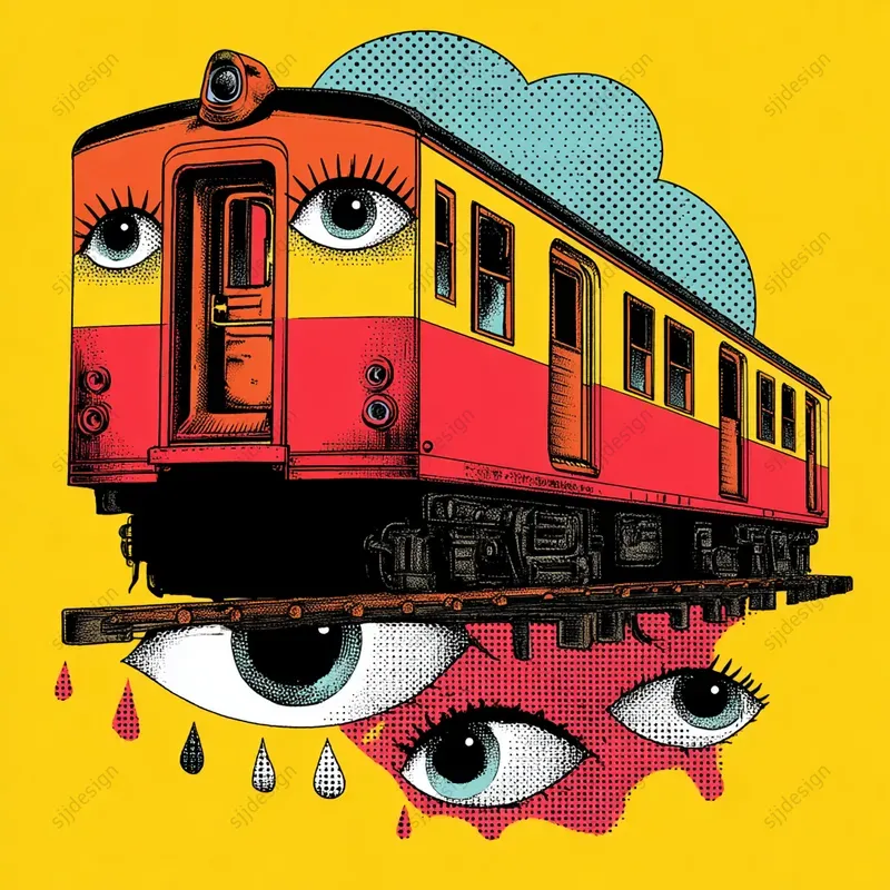 Bold Drip Pop Illustrations