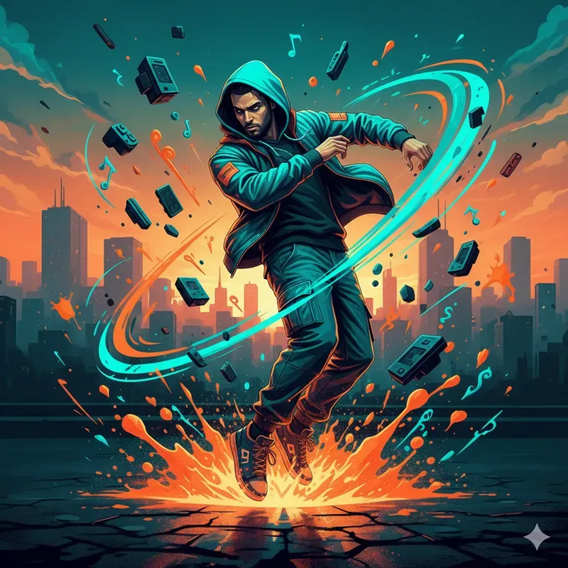 Surreal Cyber Street Portraits