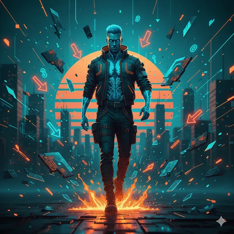 Surreal Cyber Street Portraits