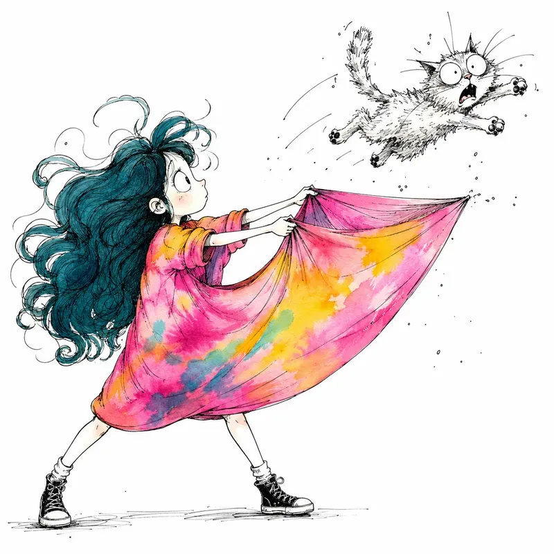 Whimsical Sketches And Watercolor Art