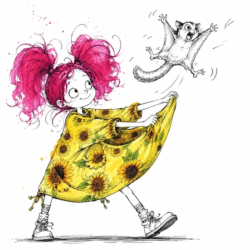 Whimsical Sketches And Watercolor Art