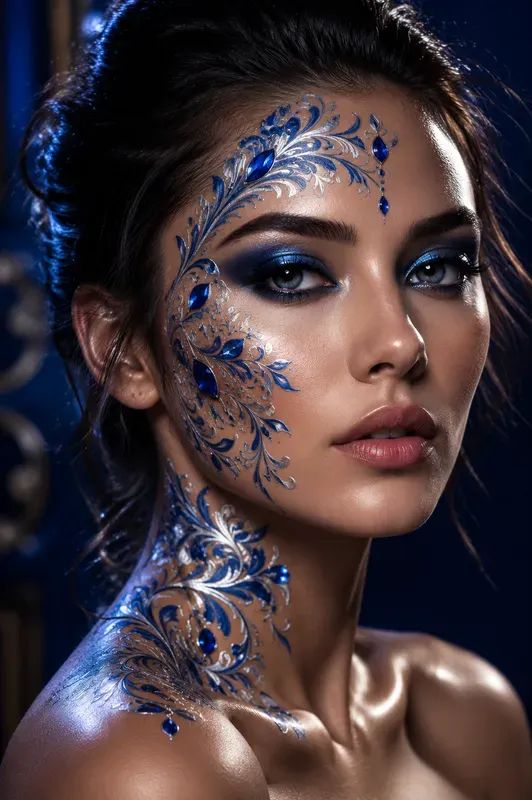 Creative Fashion Face Paints