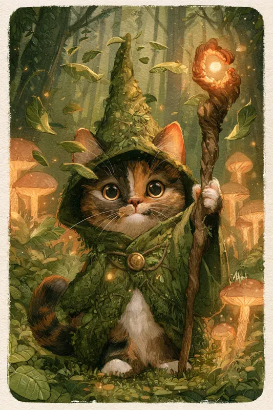 Fantasy Cat Art Generator