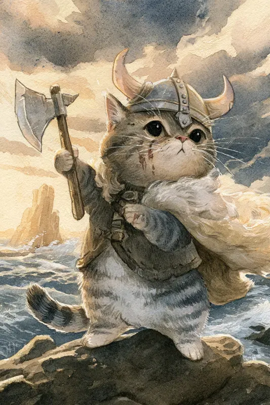 Fantasy Cat Art Generator
