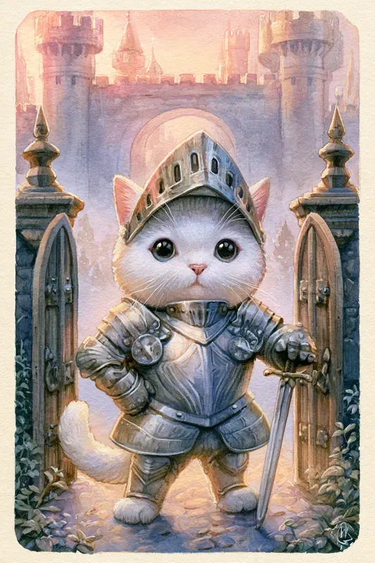 Fantasy Cat Art Generator
