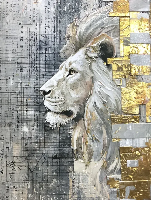 Silver Style Junk Journal Pages