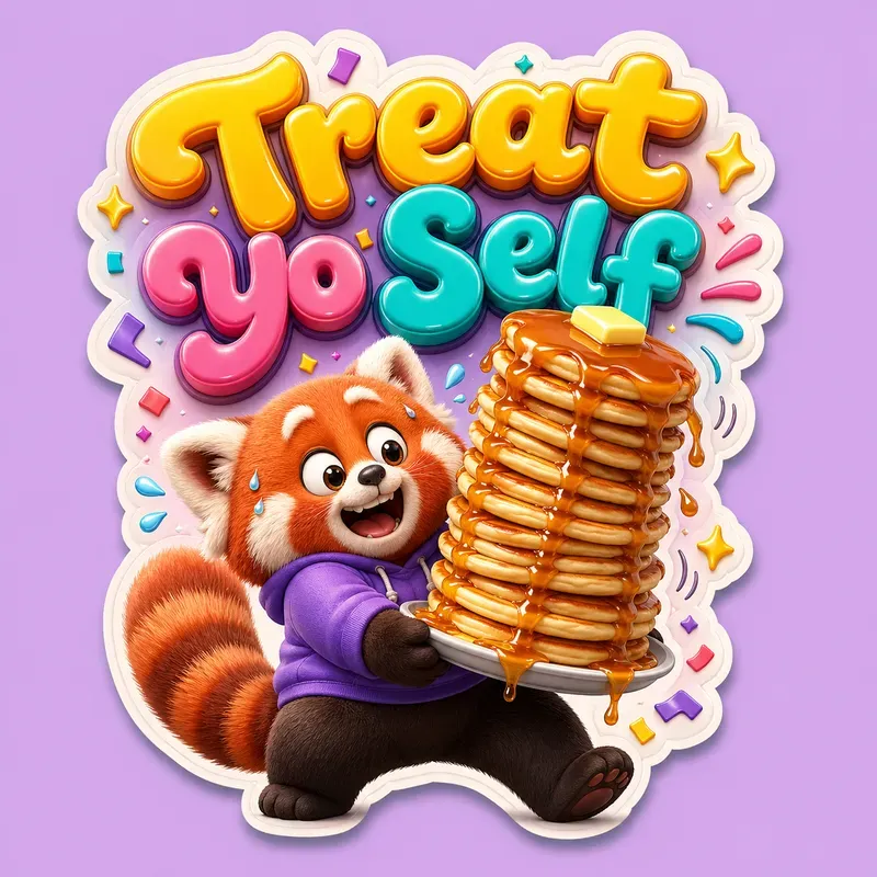 3D Kawaii Relatable Animal Quote Designs