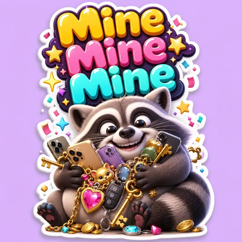 3D Kawaii Relatable Animal Quote Designs