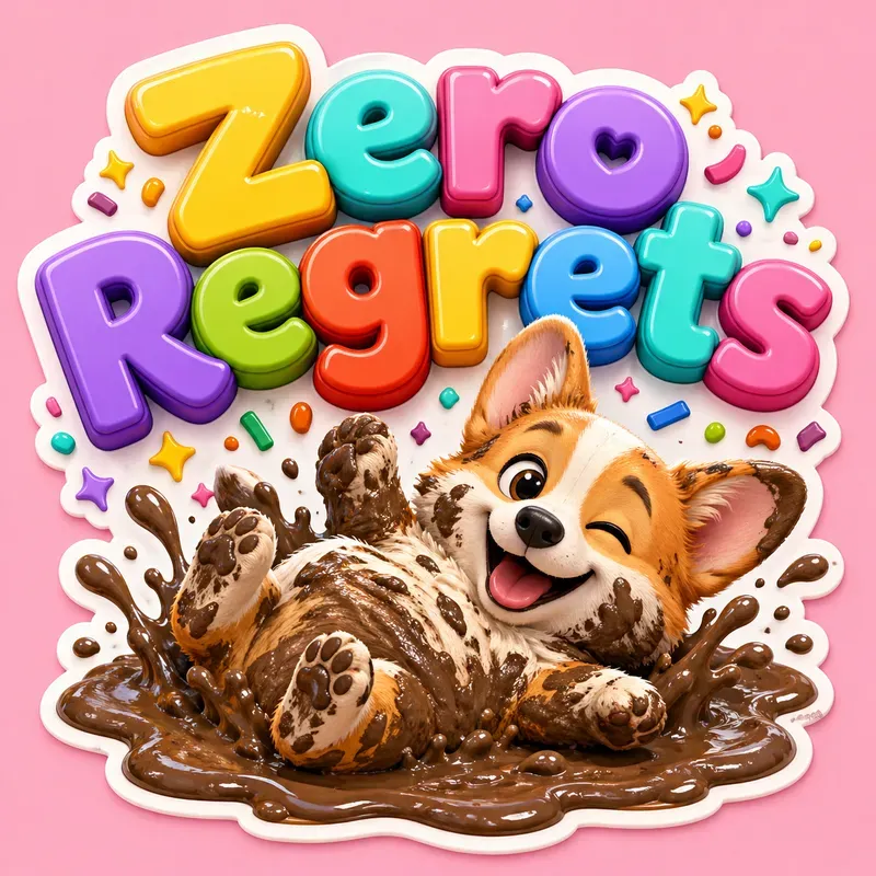 3D Kawaii Relatable Animal Quote Designs
