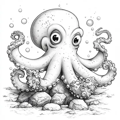 Ocean Animals Coloring