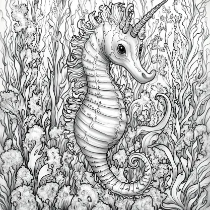 Ocean Animals Coloring