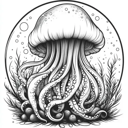 Ocean Animals Coloring