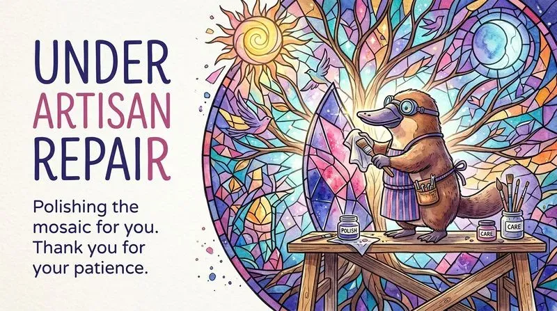 Whimsical Artisan Maintenance Web Art
