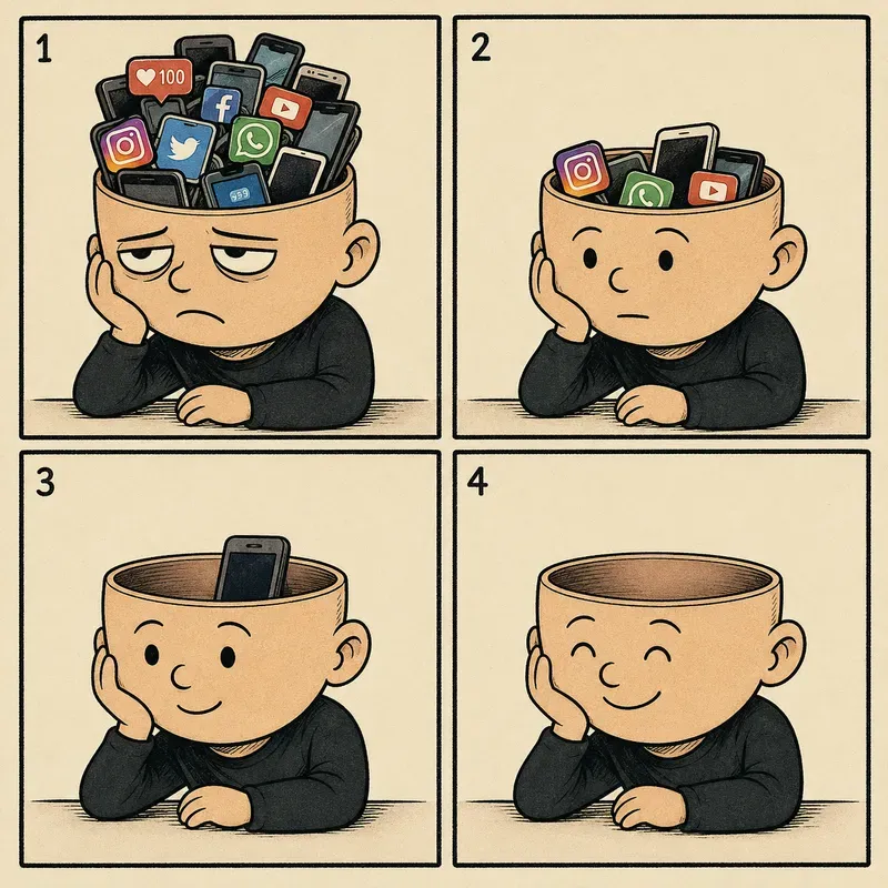 Minimal Four Panel Mind Meme Sets
