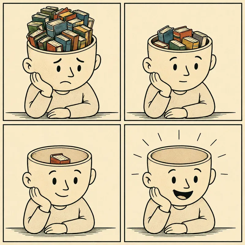 Minimal Four Panel Mind Meme Sets